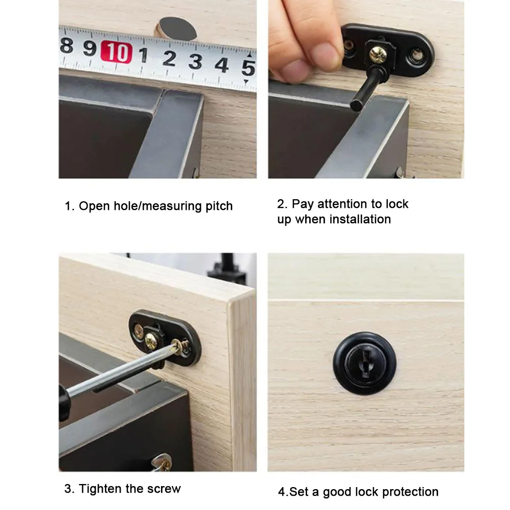 Door Lock Security Lock 16/19mm Cabinet Casement Cupboard Desk File Hardware Showcases Sliding Door With 2 Keys
Door Lock Security Lock 16/19mm Cabinet Casement Cupboard Desk File Hardware Showcases Sliding Door With 2 Keys