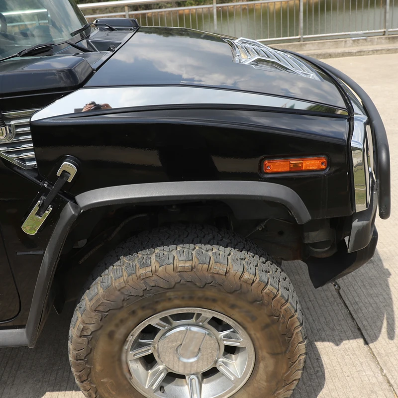 2 Pcs Car Hood Engine Cover Both Sides Trim Stickers Stainless Steel Bright for Hummer H2 2003-2009 Auto Exterior Accessories
2 Pcs Car Hood Engine Cover Both Sides Trim Stickers Stainless Steel Bright for Hummer H2 2003-2009 Auto Exterior Accessories