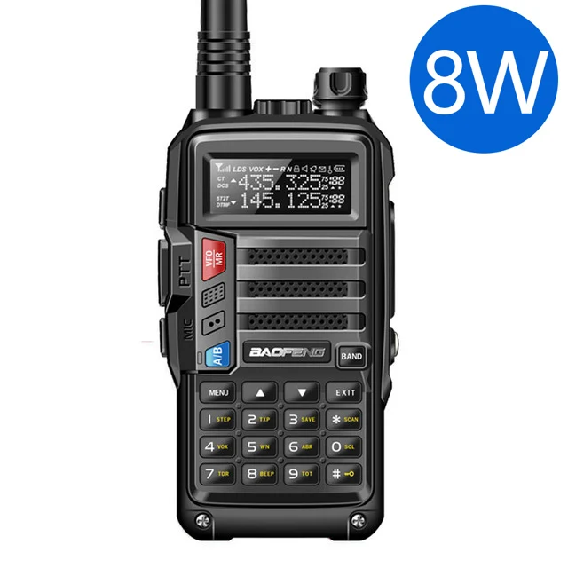 UV-S9 Plus High Power Walkie Talkie CB Radio Transceiver 8W/10W 50km Long Range up of uv-5r Portable Radio Hunt City
UV-S9 Plus High Power Walkie Talkie CB Radio Transceiver 8W/10W 50km Long Range up of uv-5r Portable Radio Hunt City