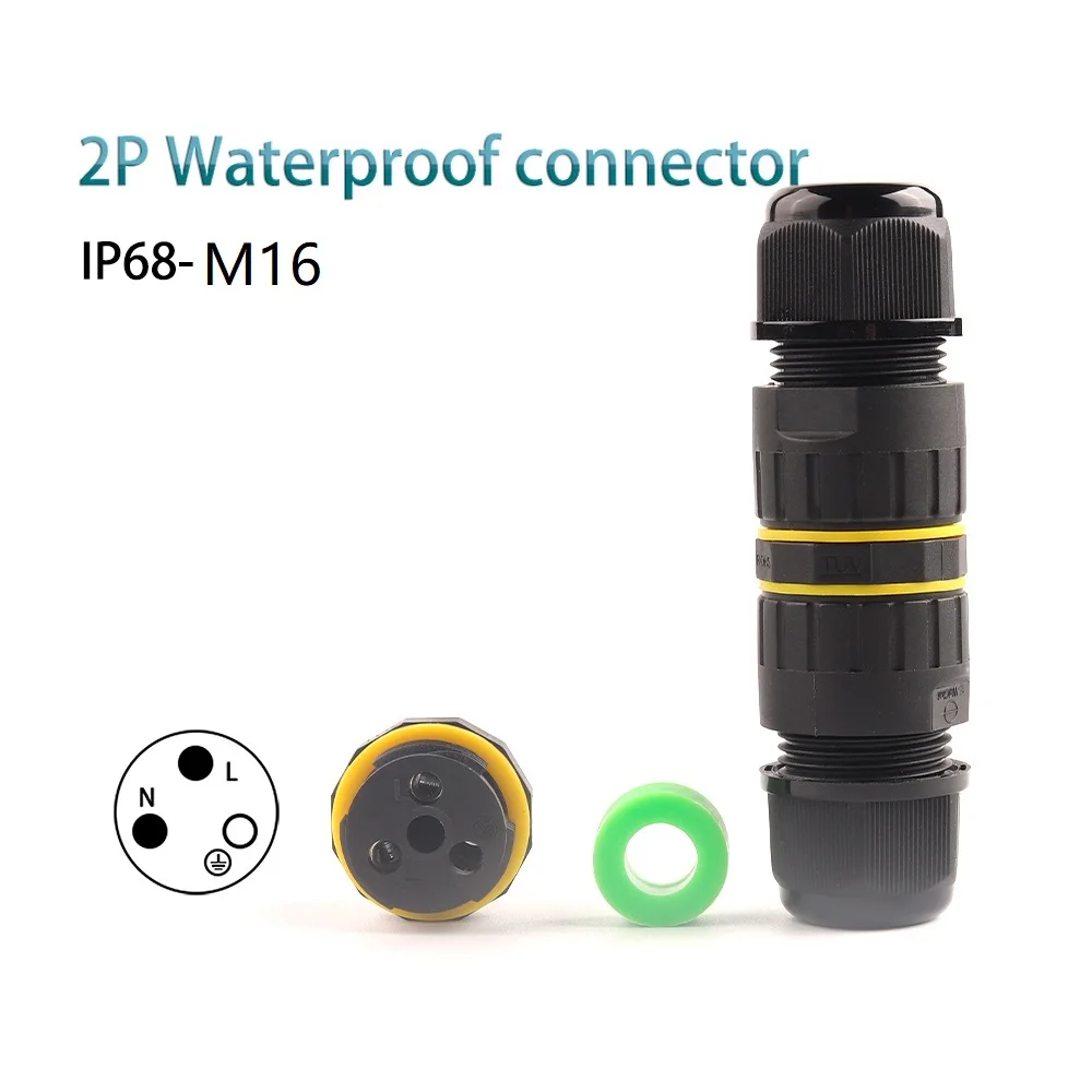 IP68 Cable Waterproof Connector Gland Wire M16-2/3 Pin Terminal Adapter Screw Wire Connector For LED Light Sealed Junction Box
IP68 Cable Waterproof Connector Gland Wire M16-2/3 Pin Terminal Adapter Screw Wire Connector For LED Light Sealed Junction Box
