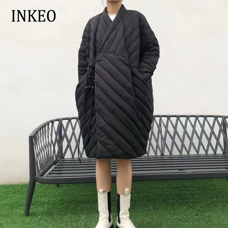 Elegant Winter Adjustable waist Down Jackets Women Oversized Fluffy Warm Long Duck Down Coat Female Outwear Khaki INKEO 2O358
Elegant Winter Adjustable waist Down Jackets Women Oversized Fluffy Warm Long Duck Down Coat Female Outwear Khaki INKEO 2O358