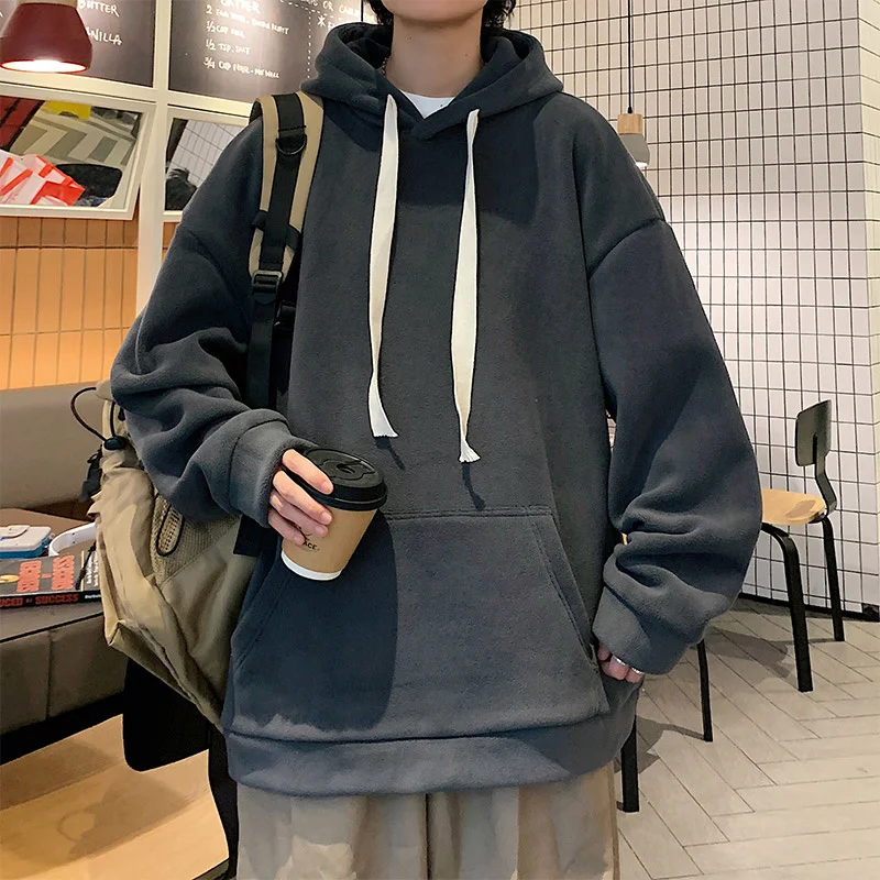 New Thicken 2023 and Men's Winter Clothes Streetwear Trend Sweatshirts Autumn Hooded Warm Fleece Hoodie for Male
New Thicken 2023 and Men's Winter Clothes Streetwear Trend Sweatshirts Autumn Hooded Warm Fleece Hoodie for Male