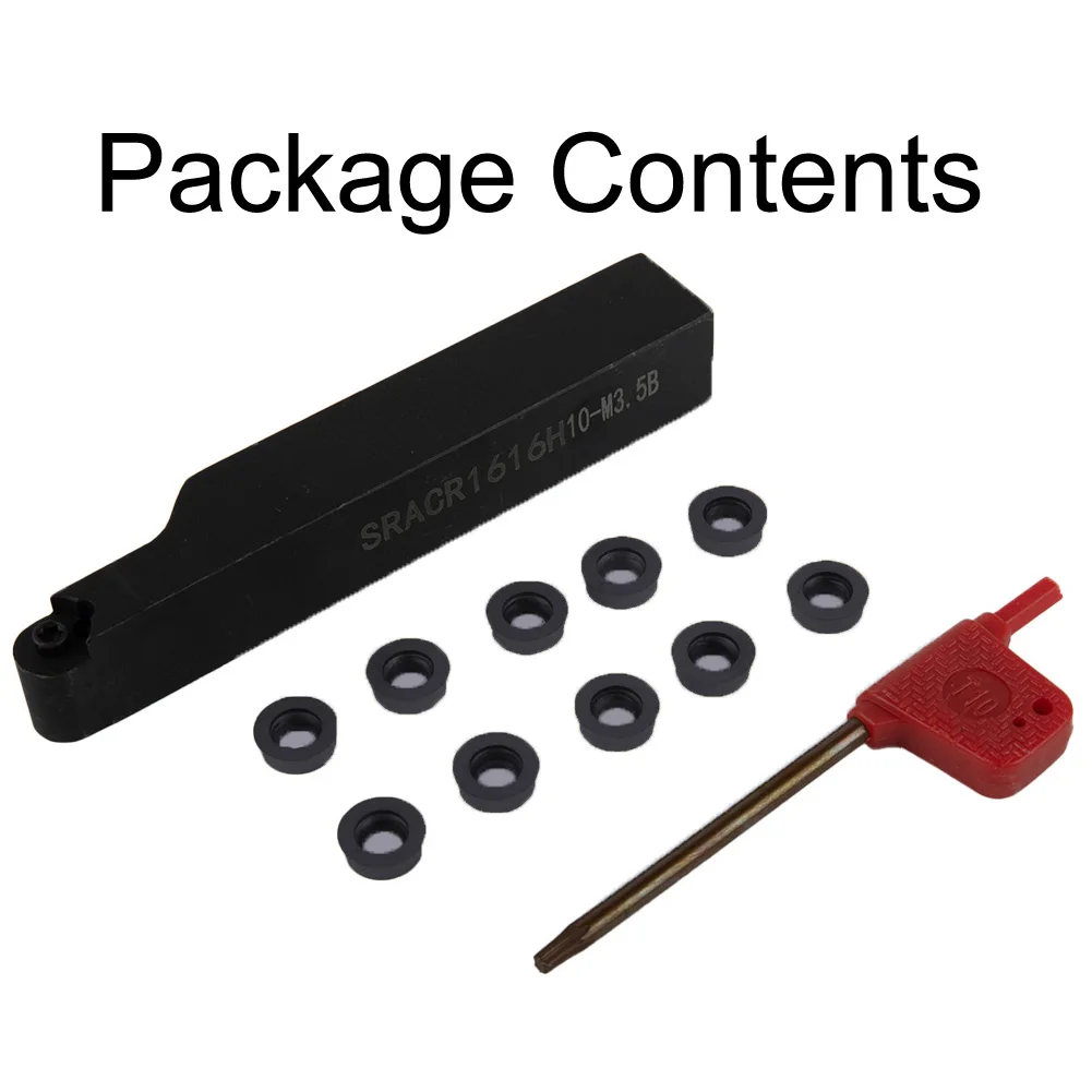 High Quality Brand New Tools Holder Indexable Inserts R5 Round 10pcs/boxes Alloy Steel RCMT10T3MO SRACR1616H10
High Quality Brand New Tools Holder Indexable Inserts R5 Round 10pcs/boxes Alloy Steel RCMT10T3MO SRACR1616H10