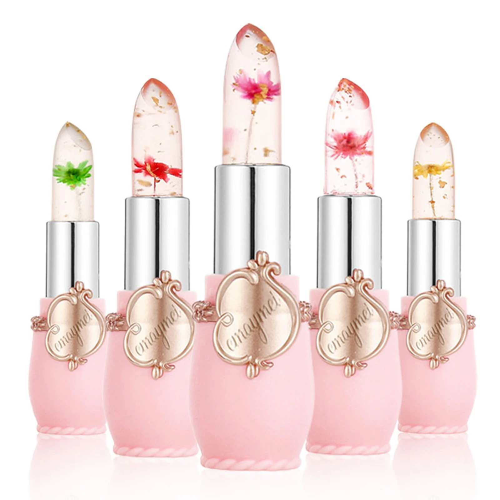 Lipstick Flower Transparent Lipstick Lasting Moisturizer Crystal Jelly Lipsticks Temperature Color Changing Lip Balm Lips Makeup
Lipstick Flower Transparent Lipstick Lasting Moisturizer Crystal Jelly Lipsticks Temperature Color Changing Lip Balm Lips Makeup