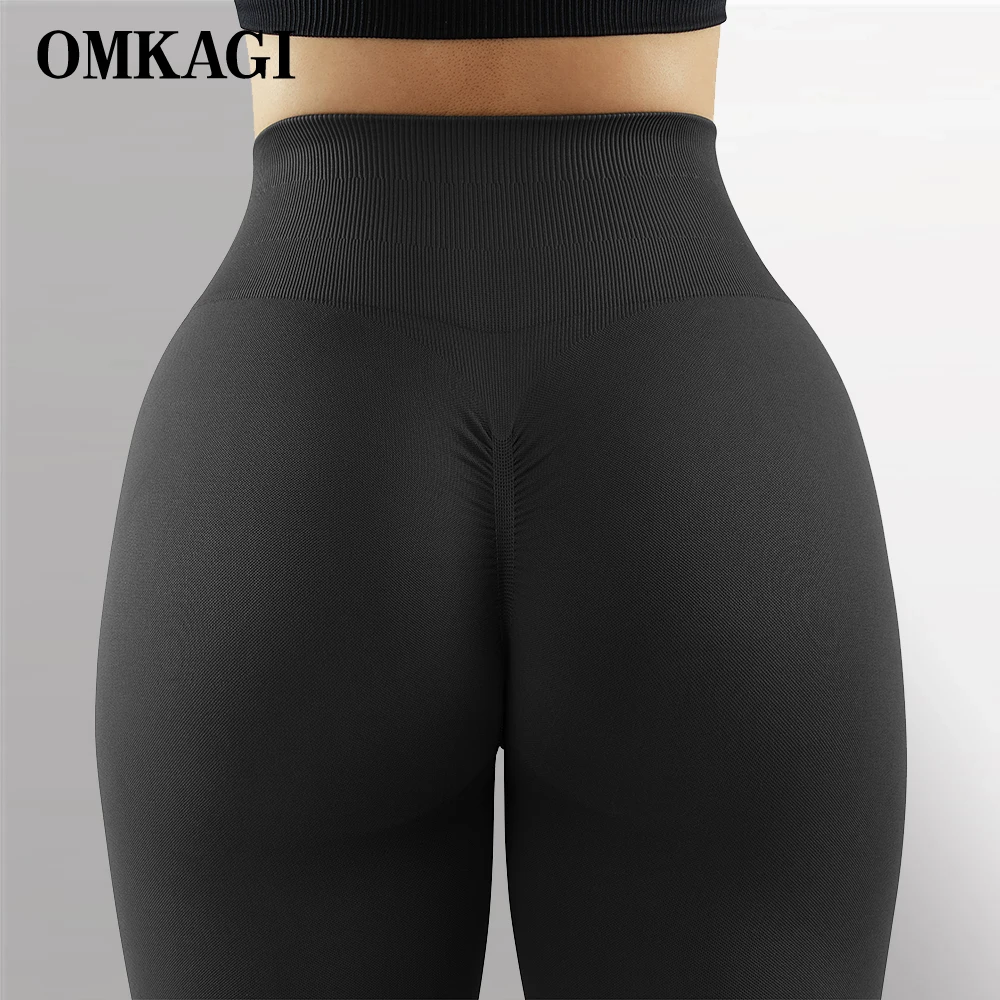 Женские спортивные штаны для йоги OMKAGI, спортивные штаны с высокой талией, бесшовные леггинсы
Женские спортивные штаны для йоги OMKAGI, спортивные штаны с высокой талией, бесшовные леггинсы