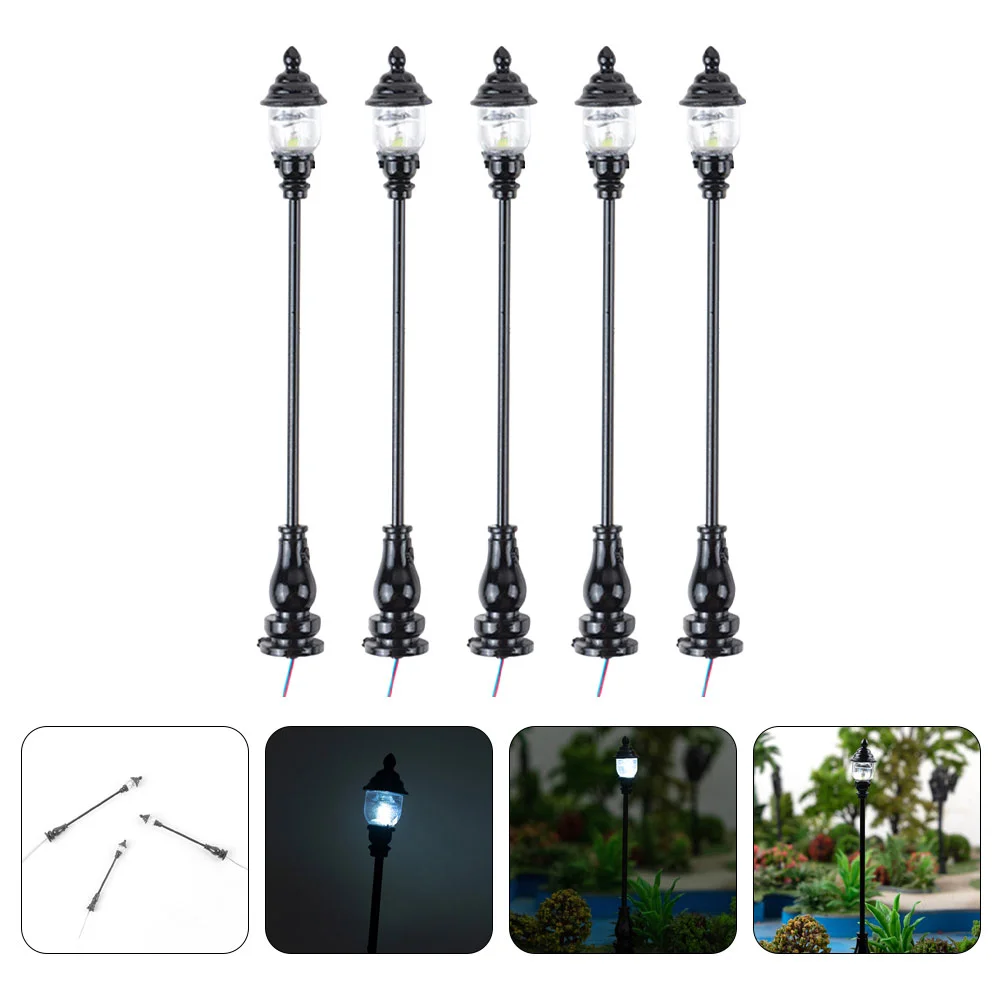 5pcs Diy Sand Table Yard Lights Street Lights Models Construction Sand Table Making Material
5pcs Diy Sand Table Yard Lights Street Lights Models Construction Sand Table Making Material