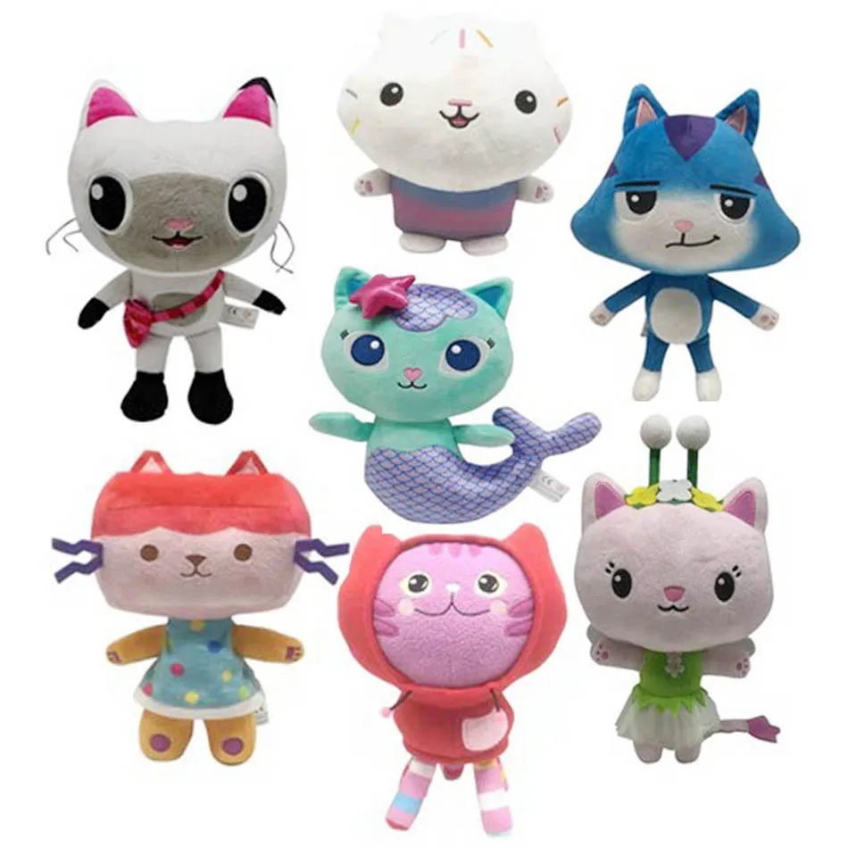25Cm Gabby Dollhouse Lovely Plush Gaby Toy Plush House Cat Doll Cartoon Stuffed Animals Mermaid Cat Plushie Dolls Kids Toys
25Cm Gabby Dollhouse Lovely Plush Gaby Toy Plush House Cat Doll Cartoon Stuffed Animals Mermaid Cat Plushie Dolls Kids Toys