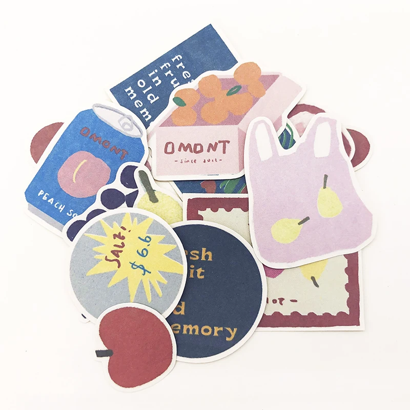 15 шт., наклейки «фрукты»
15 шт., наклейки «фрукты»