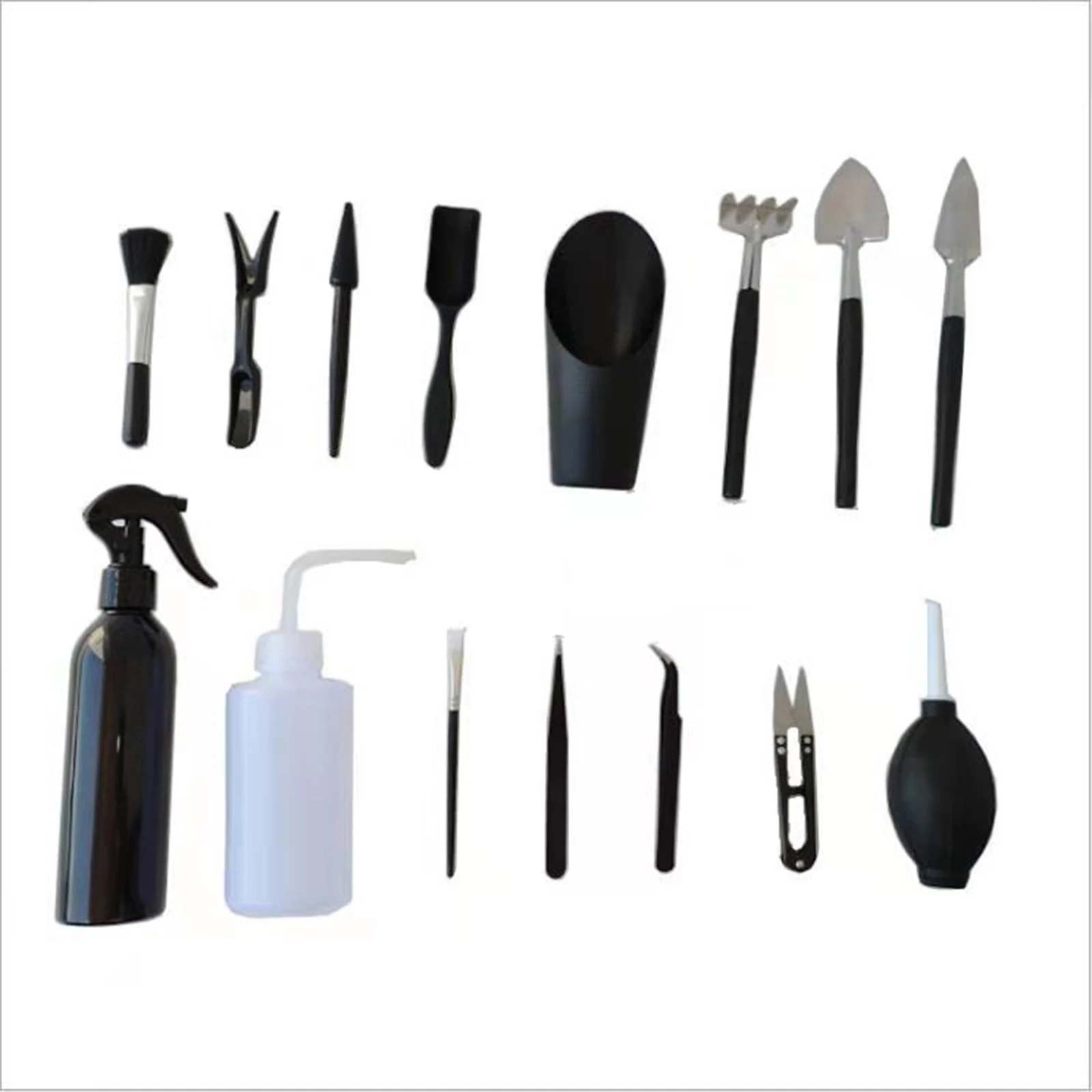 16Pcs Succulent Garden Tools Set Plant Repotting Mat Tools Miniature Succulent Hand Tools Set Fairy Garden Plant Care
16Pcs Succulent Garden Tools Set Plant Repotting Mat Tools Miniature Succulent Hand Tools Set Fairy Garden Plant Care