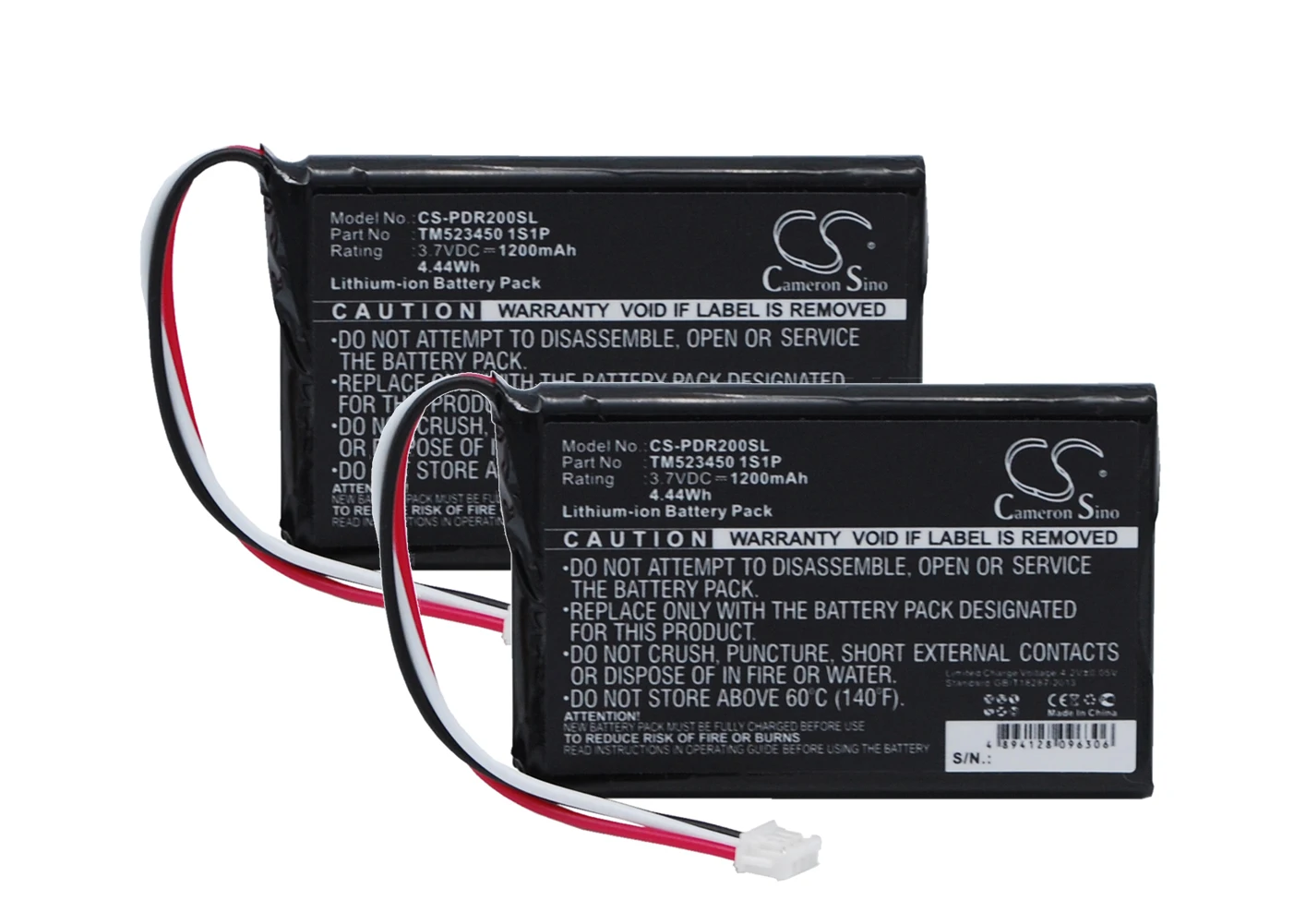 2 шт., аккумулятор для GPS 200, PDR200 TM523450 1S1P
2 шт., аккумулятор для GPS 200, PDR200 TM523450 1S1P