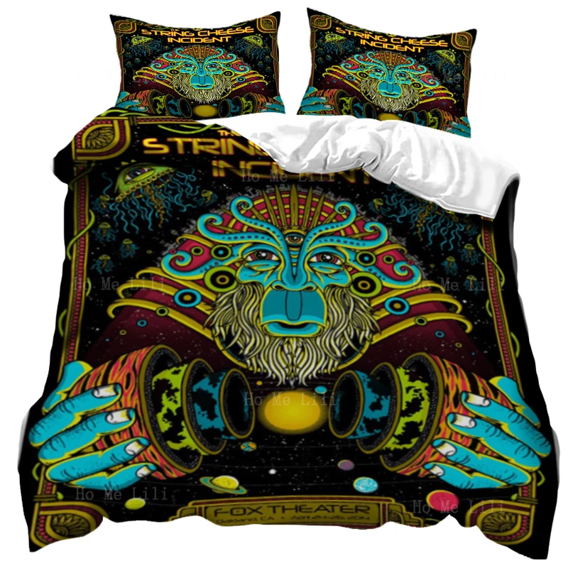 String Cheese Cosmic Shaman Incident Oakland Concert Performance Poster Mandala Duvet Cover By Ho Me Lili For Bedding Decor
String Cheese Cosmic Shaman Incident Oakland Concert Performance Poster Mandala Duvet Cover By Ho Me Lili For Bedding Decor