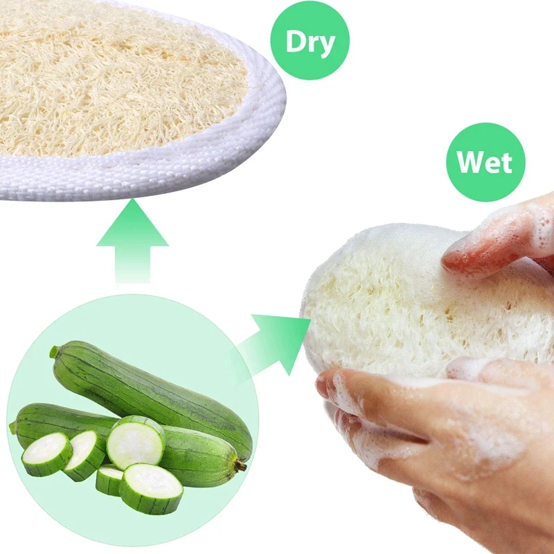 24 Pcs Exfoliating Loofah Pad Body Scrubber Bath Shower Loofah Sponge Pad Exfoliating Scrubber Brush Clean To Skin
24 Pcs Exfoliating Loofah Pad Body Scrubber Bath Shower Loofah Sponge Pad Exfoliating Scrubber Brush Clean To Skin