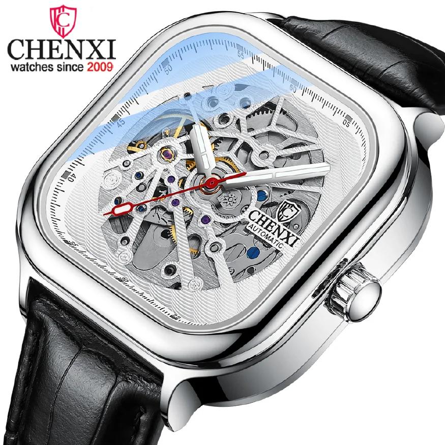 CHENXI Men Automatic Mechanical Watch Top Luxury Brand Tourbillon Business Waterproof Clock Male Stainless Steel Wristwatch
CHENXI Men Automatic Mechanical Watch Top Luxury Brand Tourbillon Business Waterproof Clock Male Stainless Steel Wristwatch