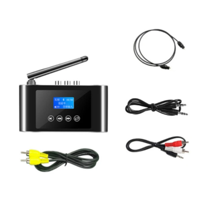 Digital To Analog Audio DAC Converter Optical Coaxial To 3.5MM AUX Wireless Bluetooth 5.0 Receiver Transmitter Adapter
Digital To Analog Audio DAC Converter Optical Coaxial To 3.5MM AUX Wireless Bluetooth 5.0 Receiver Transmitter Adapter