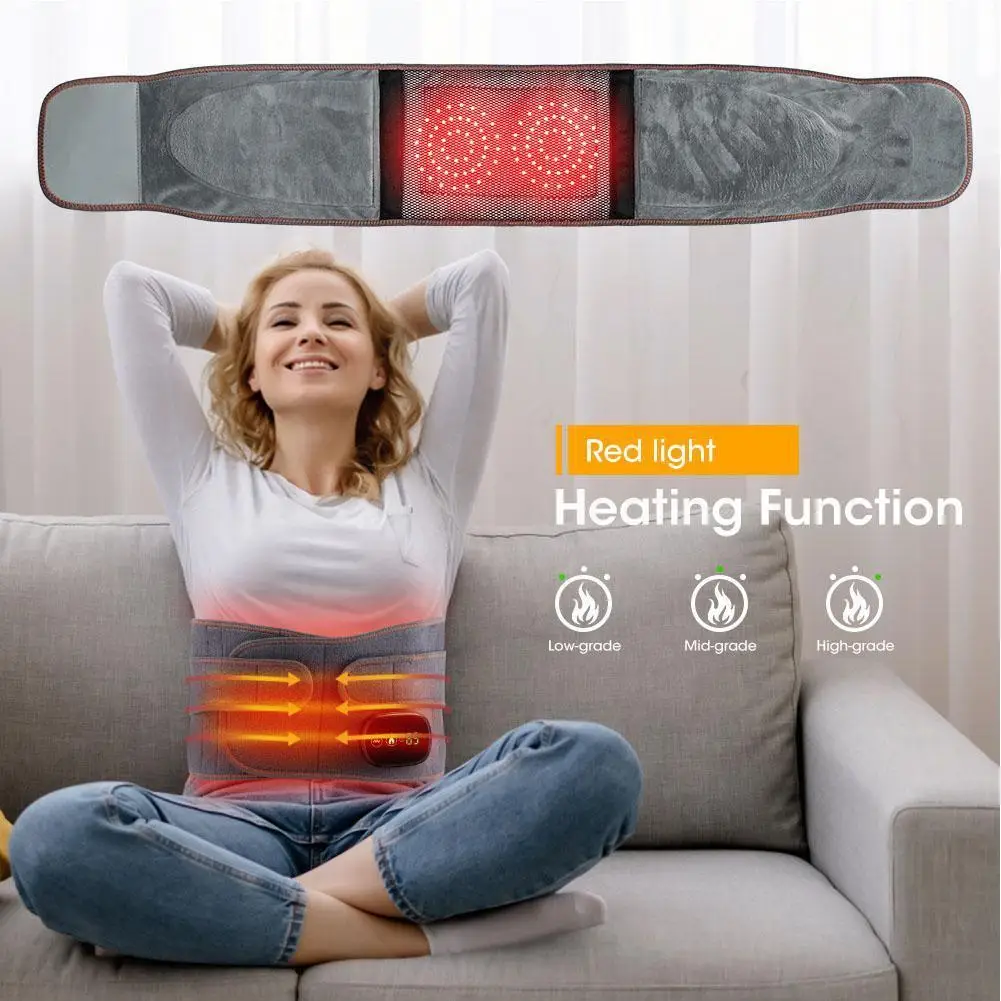 Infrared Heat Therapy Lumbar Support Belt For Lower Back Lumbar Disc Herniation Pain Relief Vibration Waist Massager B9E5
Infrared Heat Therapy Lumbar Support Belt For Lower Back Lumbar Disc Herniation Pain Relief Vibration Waist Massager B9E5