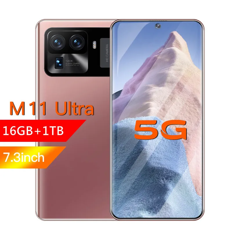M11 Ultra Smartphone 7.3 Inch 16GB+1TB 48+64MP Unlocked Mobile Phones Android Celulares Global Version 4G 5G Cell Phone Dual SIM
M11 Ultra Smartphone 7.3 Inch 16GB+1TB 48+64MP Unlocked Mobile Phones Android Celulares Global Version 4G 5G Cell Phone Dual SIM