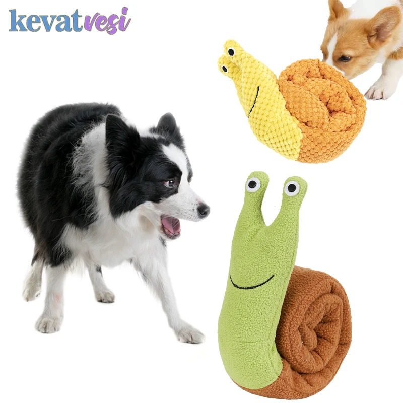 Dog Toys Puzzle Pet Dog Snuffle Mat Toys Snail Plush Toys Pet Chew Squeaky Toy Puppy Dogs Training Slow Feeder Pet Supplies
Dog Toys Puzzle Pet Dog Snuffle Mat Toys Snail Plush Toys Pet Chew Squeaky Toy Puppy Dogs Training Slow Feeder Pet Supplies