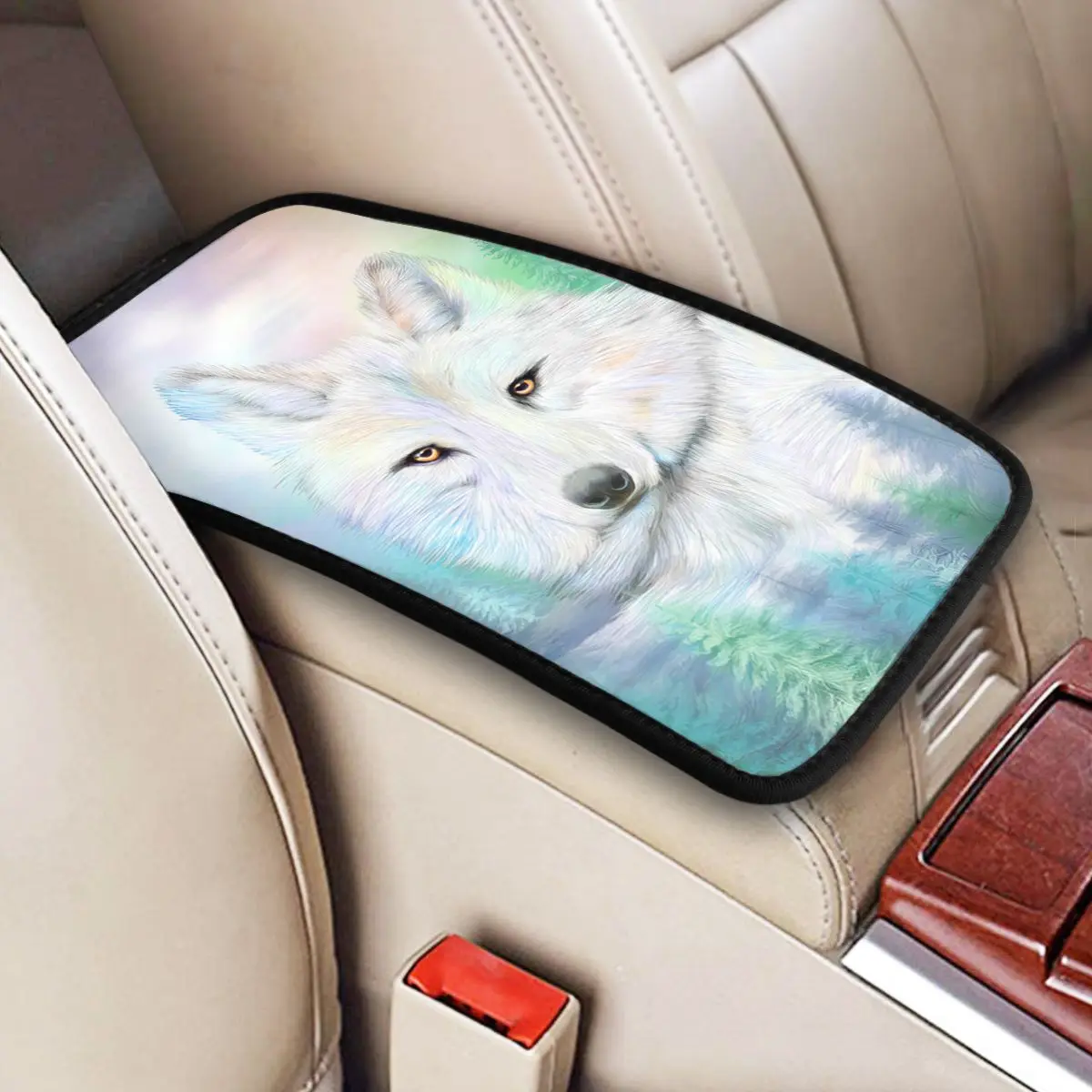 Wolf - Spirit Of Illumination Car Accessories Car Handrail Box Cushion Custom Print Non-slip Car Armrest Cover
Wolf - Spirit Of Illumination Car Accessories Car Handrail Box Cushion Custom Print Non-slip Car Armrest Cover