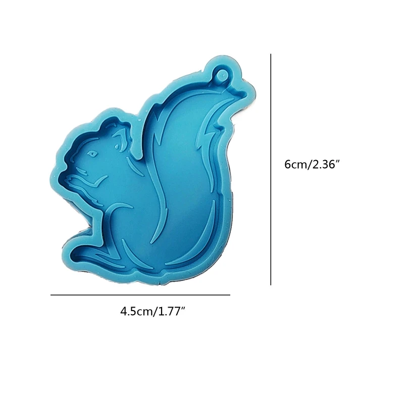 N58F Super Glossy Koala Squirrel Silicone Resin Mold DIY Keychain Necklace Pendant Jewellery Making Mould Epoxy Resin Mold
N58F Super Glossy Koala Squirrel Silicone Resin Mold DIY Keychain Necklace Pendant Jewellery Making Mould Epoxy Resin Mold