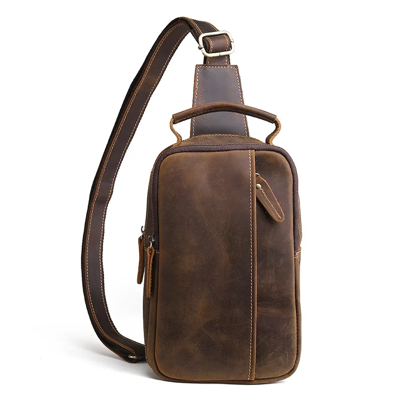 XZAN Crazy Horse Genuine Leather Brand Messenger Bag High Quality Men Shoulder Crossbody Bags Fashion Casual Chest Cag Mens
XZAN Crazy Horse Genuine Leather Brand Messenger Bag High Quality Men Shoulder Crossbody Bags Fashion Casual Chest Cag Mens