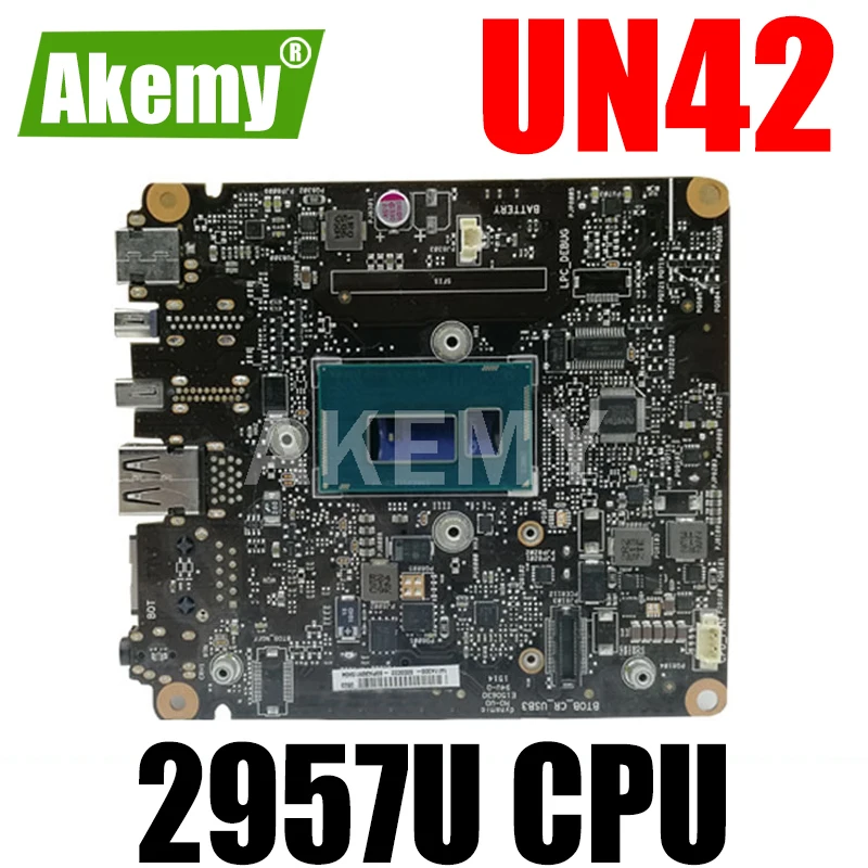 Akemy New! UN42 motherboard For Asus VivoMini UN42 UN42-CM4S64 UN42-CB Mini Vivo PC computer mainboard W/ 2957U CPU
Akemy New! UN42 motherboard For Asus VivoMini UN42 UN42-CM4S64 UN42-CB Mini Vivo PC computer mainboard W/ 2957U CPU