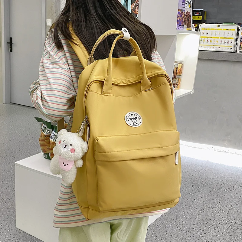 Women Casual Waterproof Nylon Backpack Ladies Large Capacity SchoolBag for Teenager College Student Girls Cute Laptop Travel Bag
Women Casual Waterproof Nylon Backpack Ladies Large Capacity SchoolBag for Teenager College Student Girls Cute Laptop Travel Bag