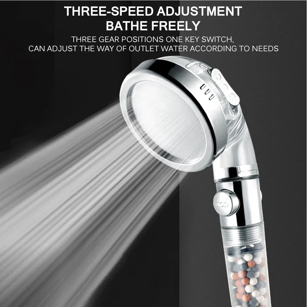3 Modes Adjustable Showerhead Jetting Shower Head High Pressure Saving Water Bath Shower Head Bathroom Filter Shower SPA Nozzle
3 Modes Adjustable Showerhead Jetting Shower Head High Pressure Saving Water Bath Shower Head Bathroom Filter Shower SPA Nozzle