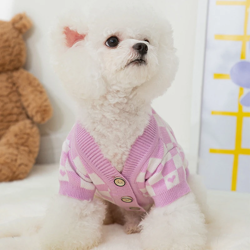 Winter Pet Sweater Small Dog Costume Vest Outfit Dog Clothes Yorkie Yorkshire Pomeranian Maltese Poodle Bichon Coat Clothing
Winter Pet Sweater Small Dog Costume Vest Outfit Dog Clothes Yorkie Yorkshire Pomeranian Maltese Poodle Bichon Coat Clothing