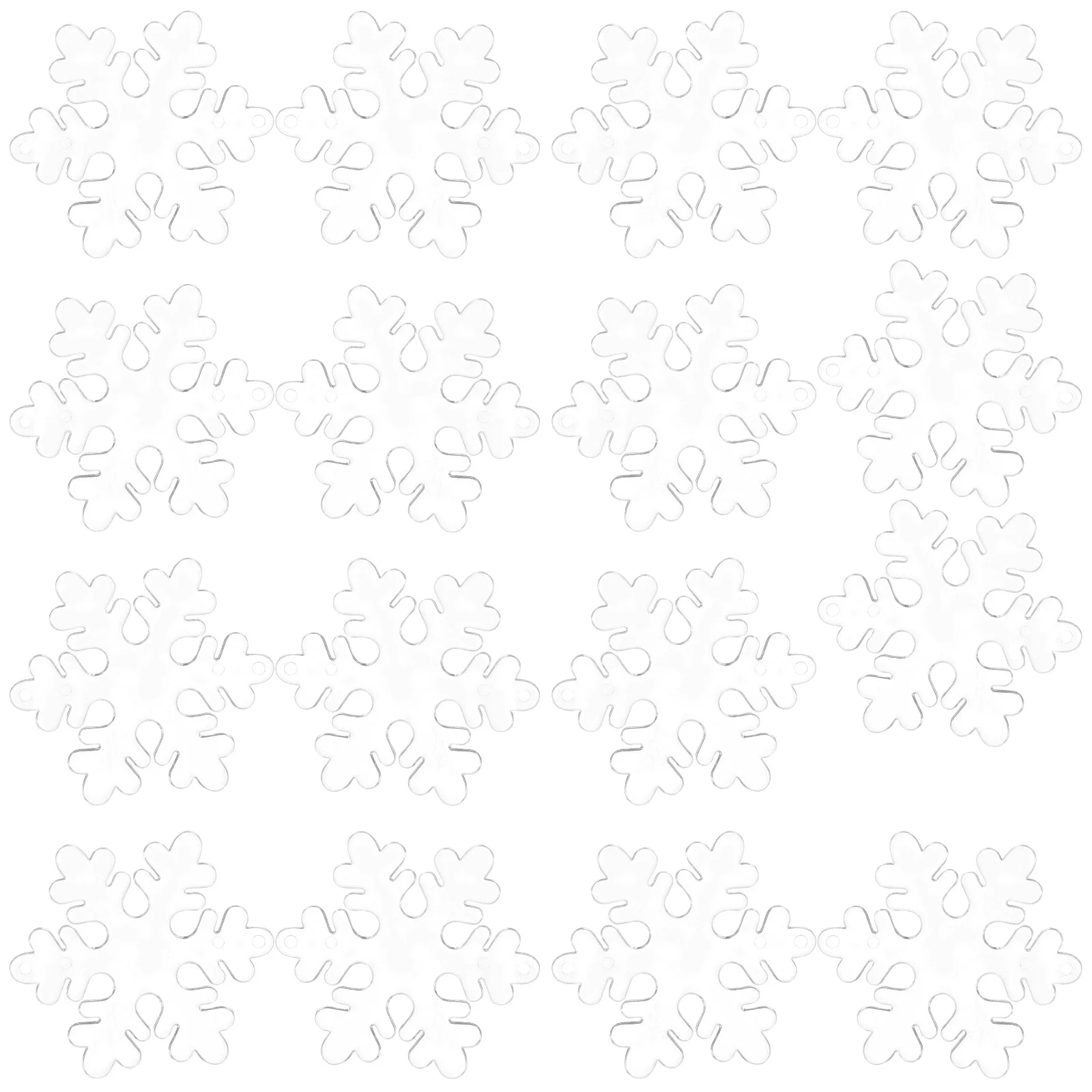 DIY Winter Snowflake Transparent Crystal Ornaments Christmas Tree Xmas Decoration
DIY Winter Snowflake Transparent Crystal Ornaments Christmas Tree Xmas Decoration