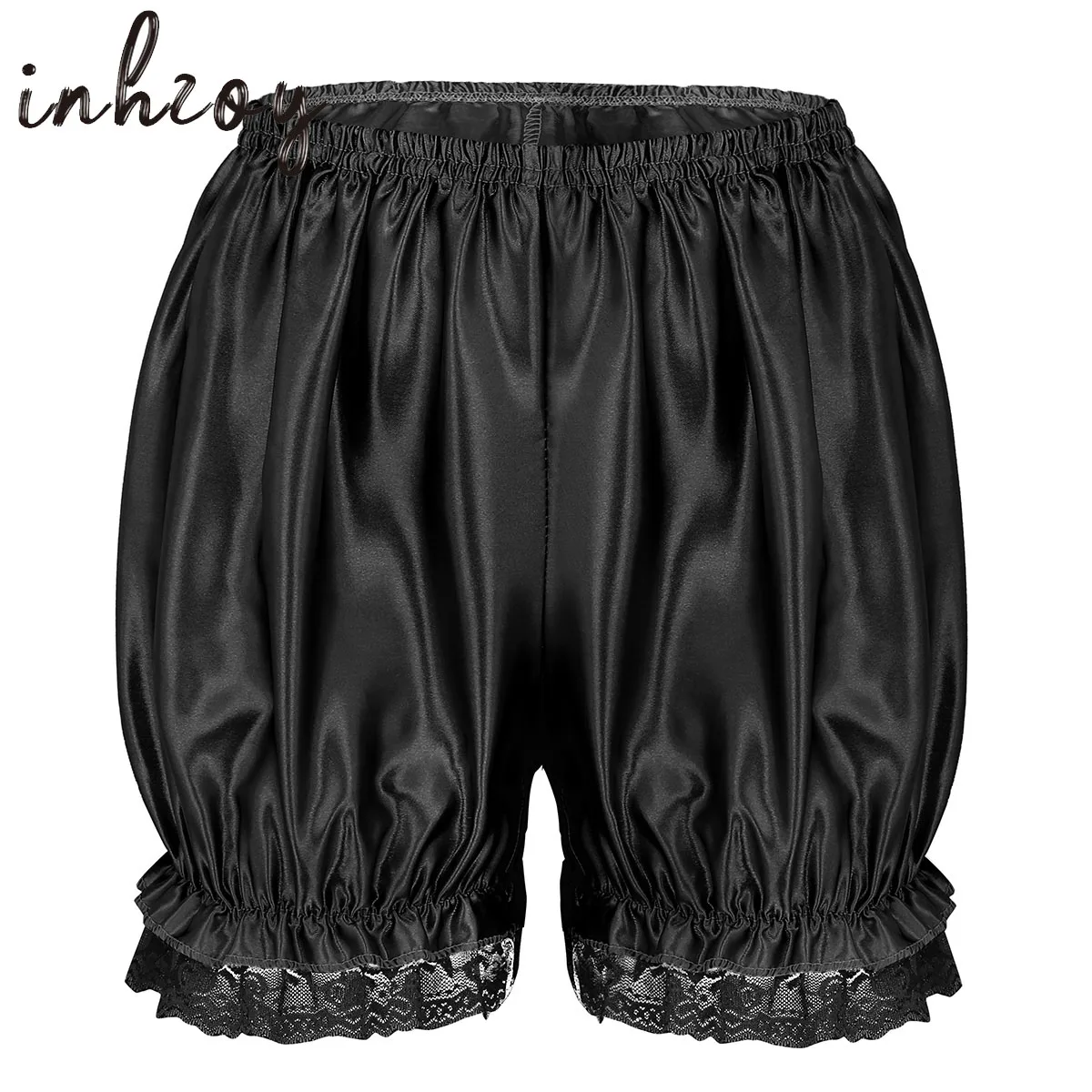 Lace Trim Lolita Bloomers Shorts Womens Girls Satin Shiny Cute Ruffles Loose Safety Shorts Vintage Victorian Pumpkin Shorts
Lace Trim Lolita Bloomers Shorts Womens Girls Satin Shiny Cute Ruffles Loose Safety Shorts Vintage Victorian Pumpkin Shorts
