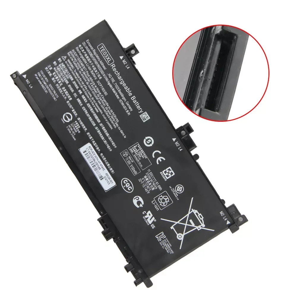 NEW2023 Original Replacement Laptop Battery TE03XL TE04XL For HP OMEN 15 TPN-Q173 HSTNN-UB7A AX017TX 15-BC013TX 15-bc014TX 15-bc
NEW2023 Original Replacement Laptop Battery TE03XL TE04XL For HP OMEN 15 TPN-Q173 HSTNN-UB7A AX017TX 15-BC013TX 15-bc014TX 15-bc