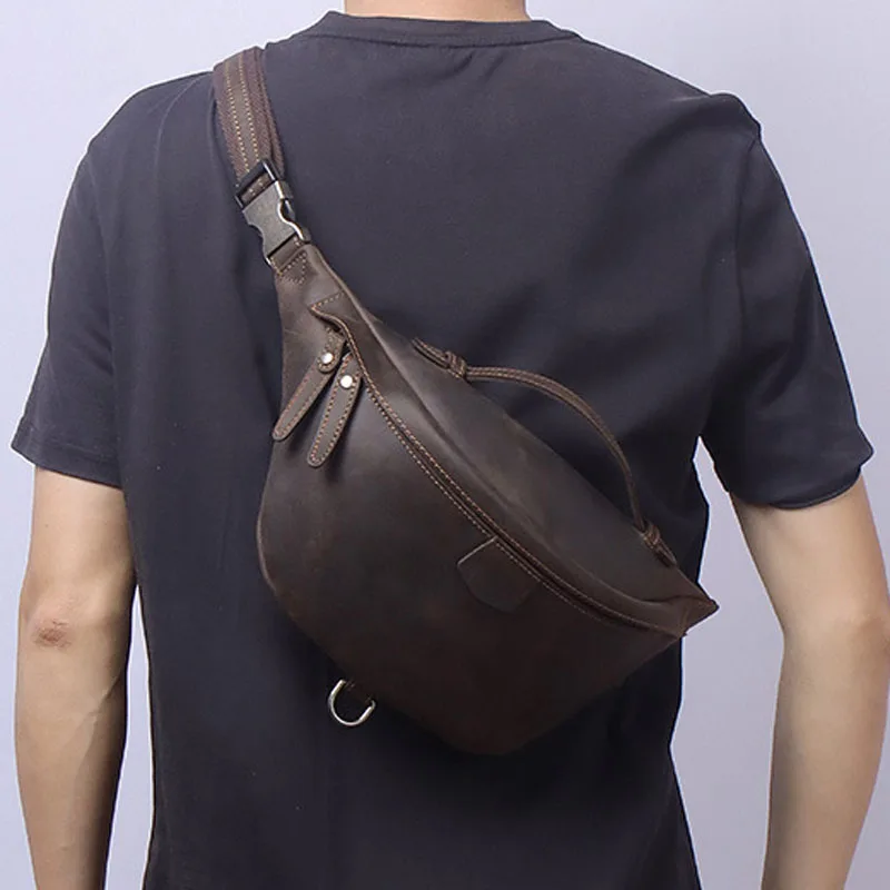 AETOO Retro handmade cowhide men's Fanny pack multifunctional portable chest bag Crazy horse skin casual sports leather crossbo
AETOO Retro handmade cowhide men's Fanny pack multifunctional portable chest bag Crazy horse skin casual sports leather crossbo