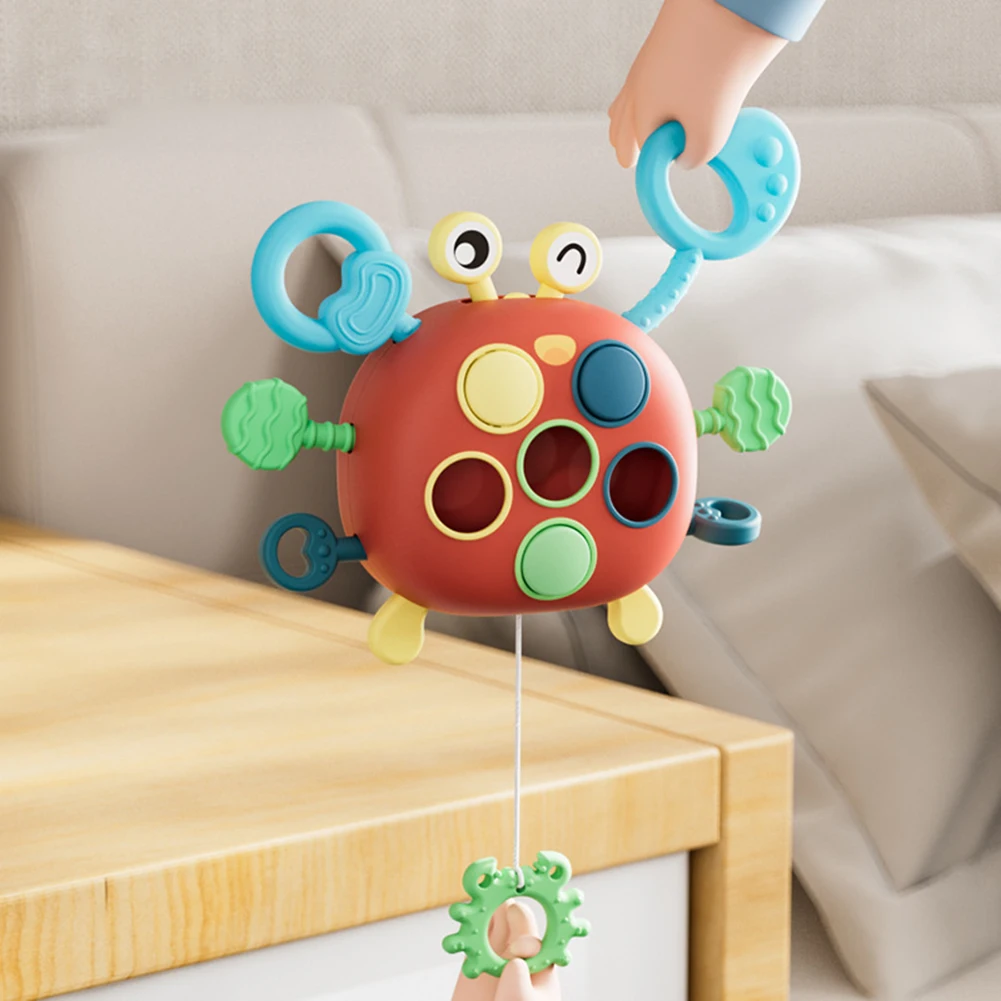 Montessori Early Education Toys Portable Crab Silicone Educational Stretching Toys Multipurpose Safe for Baby Tactile Experience
Montessori Early Education Toys Portable Crab Silicone Educational Stretching Toys Multipurpose Safe for Baby Tactile Experience
