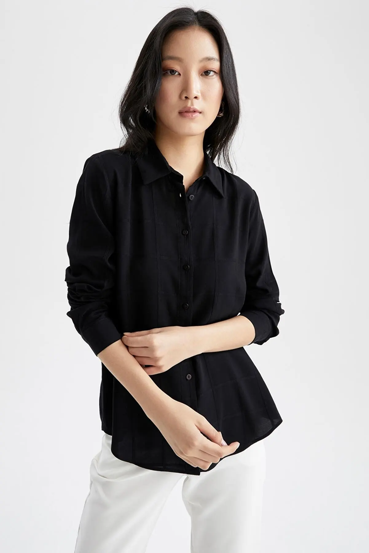 Relax Fit stripe Long Sleeve Shirt Summer women women's Shirts Fashion women's Blouses 218412136
Relax Fit stripe Long Sleeve Shirt Summer women women's Shirts Fashion women's Blouses 218412136