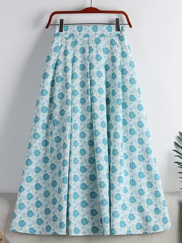 Summer Women Mori Chiffon Skirt High Waist Vintage Pocket A-line Swing Umbrella Skirt Female Harajuku Kawaii Pleated Midi Skirt
Summer Women Mori Chiffon Skirt High Waist Vintage Pocket A-line Swing Umbrella Skirt Female Harajuku Kawaii Pleated Midi Skirt