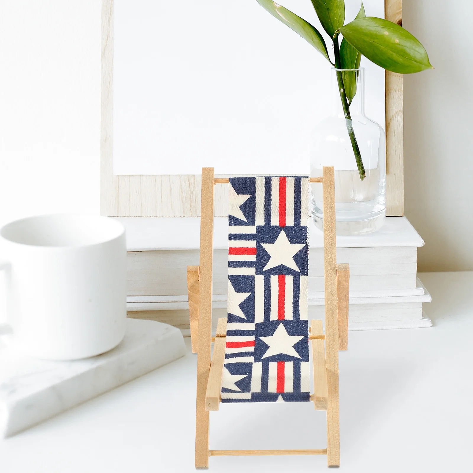 2 PCS Furniture Miniature Folding Chairs Wooden House Deck Accessories Micro Landscape Beach Ornament Simulated Model
2 PCS Furniture Miniature Folding Chairs Wooden House Deck Accessories Micro Landscape Beach Ornament Simulated Model
