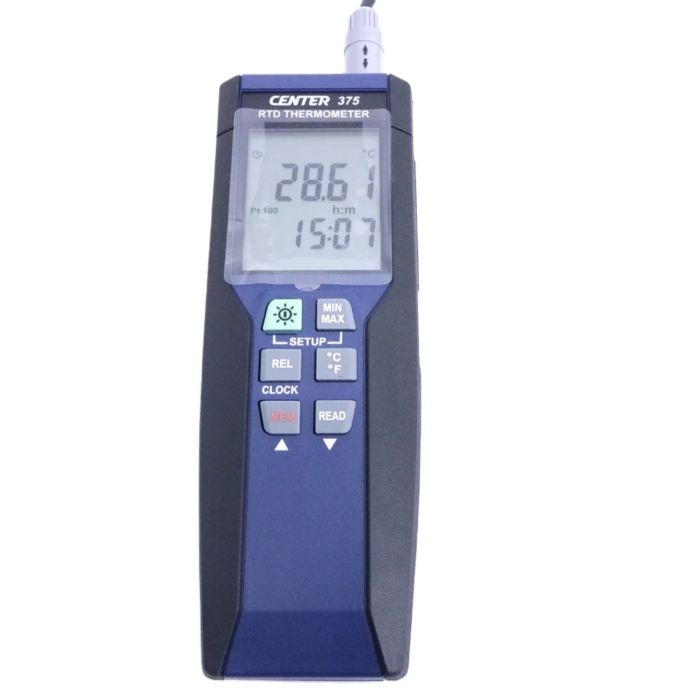 CENTER-375 Precision Platinum Resistance Temperature Meter Measurement Temperature: -100~400C CENTER 375
CENTER-375 Precision Platinum Resistance Temperature Meter Measurement Temperature: -100~400C CENTER 375