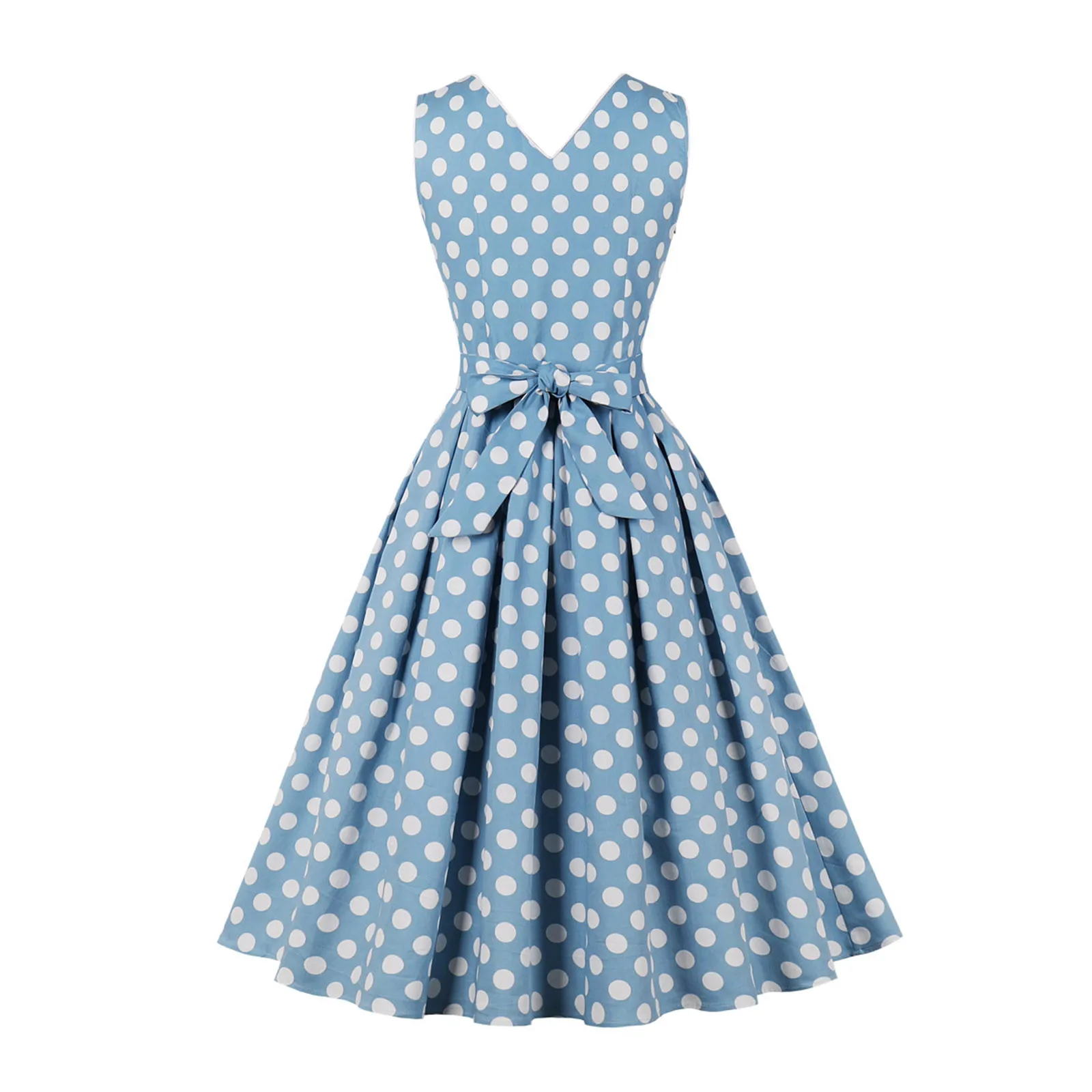 Tunic Halter Dress Women Sleeveless V Neck Button Retro Style Paneled Dress Vintage Tank Dresses With Bow Dresses for Beaches
Tunic Halter Dress Women Sleeveless V Neck Button Retro Style Paneled Dress Vintage Tank Dresses With Bow Dresses for Beaches