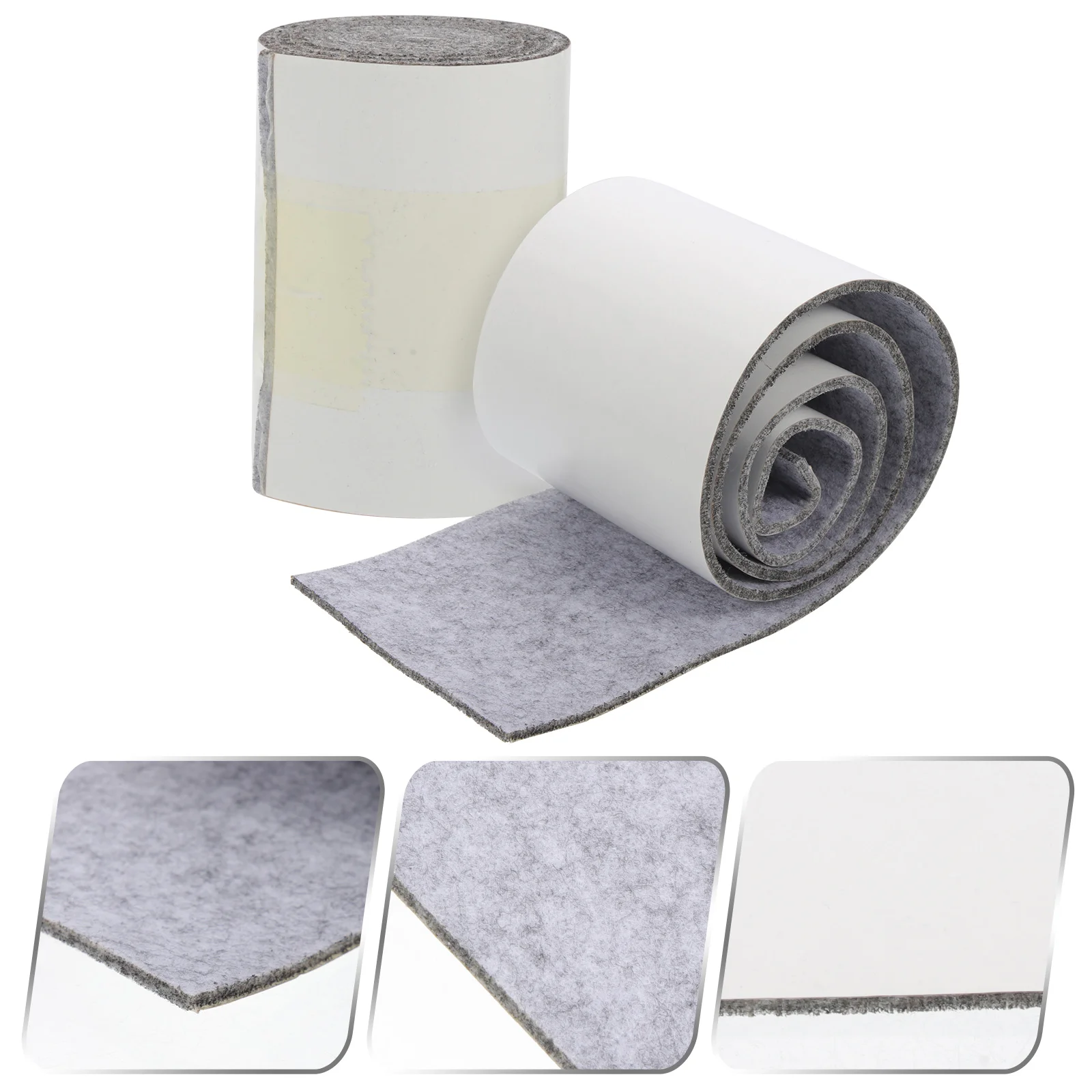 2 Rolls Adhesive Felt Strips Furniture Stickers The Tape Rocking Chair Floor Protectors Legs Pad Hardwood Floors Backing
2 Rolls Adhesive Felt Strips Furniture Stickers The Tape Rocking Chair Floor Protectors Legs Pad Hardwood Floors Backing