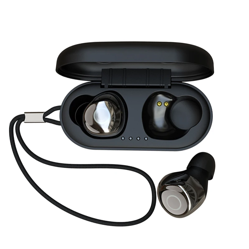 Devia Wristband Dual Driver TWS Wireless Beatstudio Headset Headphones in-ear Bone Conduction earbuds bass Earphones
Devia Wristband Dual Driver TWS Wireless Beatstudio Headset Headphones in-ear Bone Conduction earbuds bass Earphones