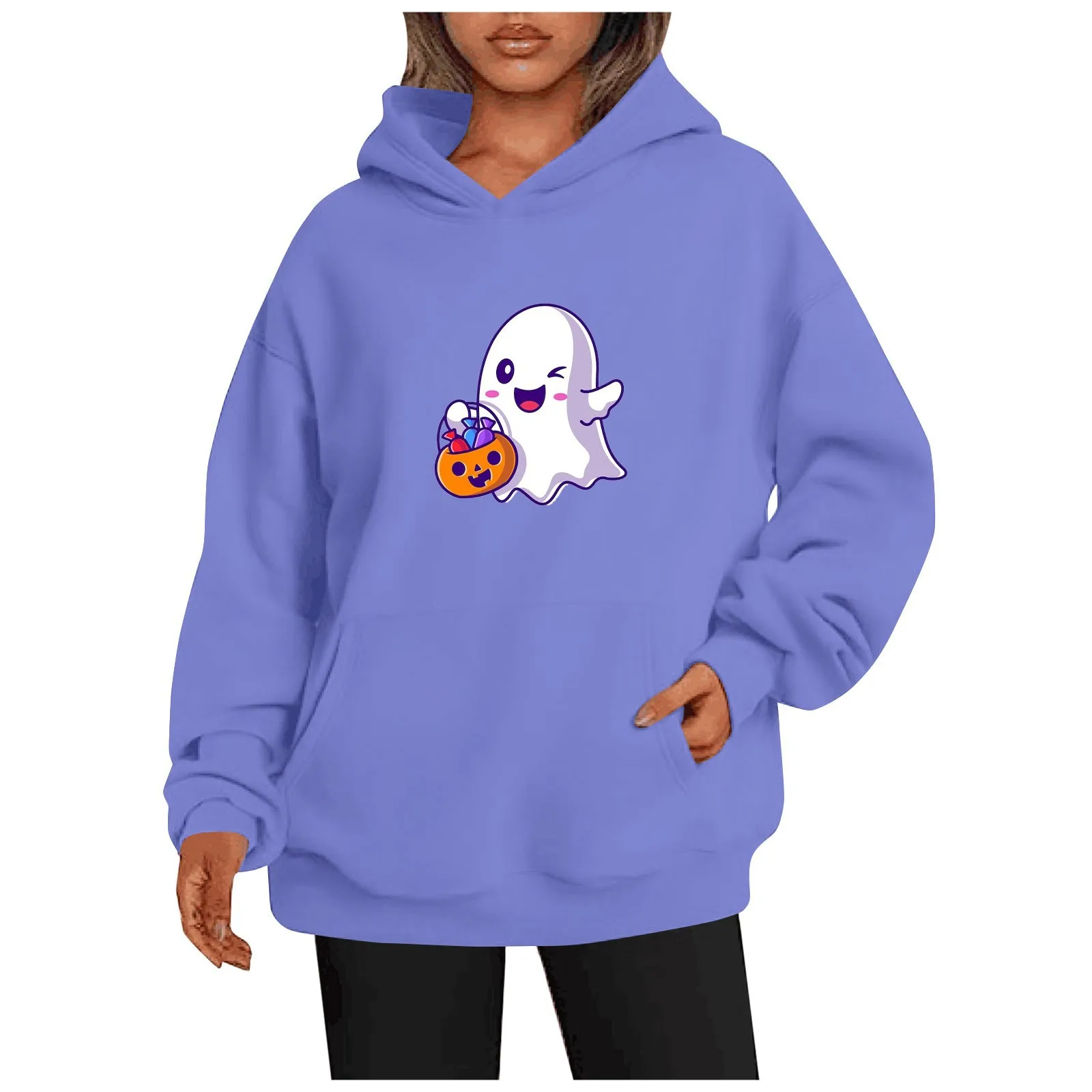 Women'S Sweatshirt Fashion Everyday Versatile Hoodies Casual Long Sleeve Pullover Gradient Print Top Halloween Print Sweatshirt
Women'S Sweatshirt Fashion Everyday Versatile Hoodies Casual Long Sleeve Pullover Gradient Print Top Halloween Print Sweatshirt