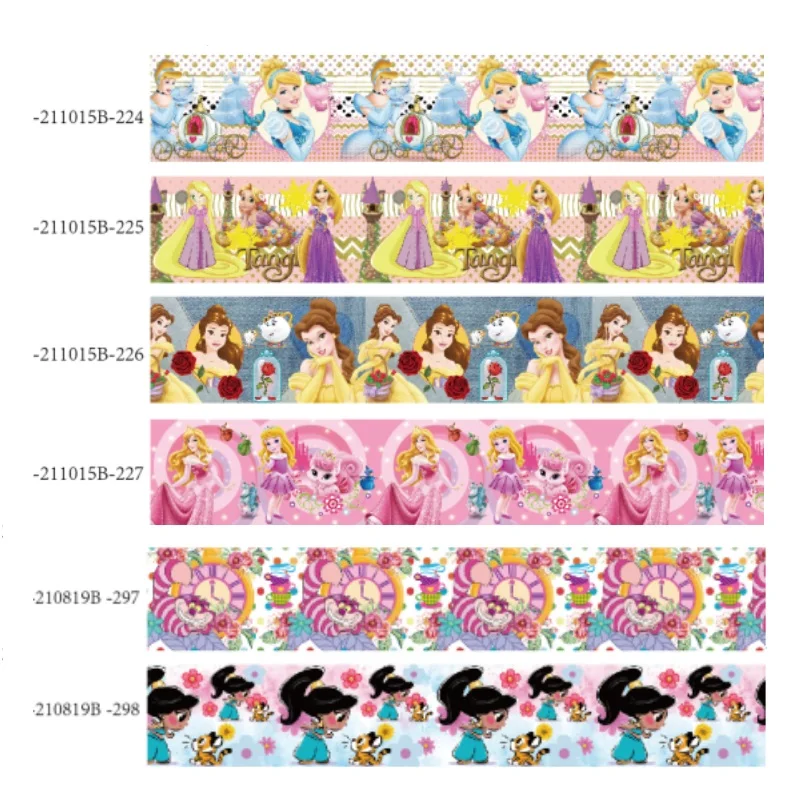 Grosgrain Disney Princess Ribbon Printed for Hairbows 10yards DIY Craft Supplies Decoration Handmade Materials
Grosgrain Disney Princess Ribbon Printed for Hairbows 10yards DIY Craft Supplies Decoration Handmade Materials