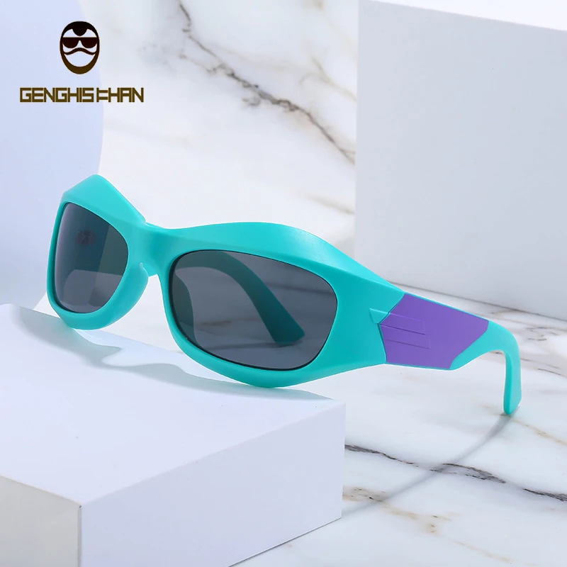 

Punk Sunglasses Women Men Cycling Sport Sun Glasses Men Goggles Fashion Cyberpunk Y2K CatEye Sunglass Occhiali Da Sole Donna