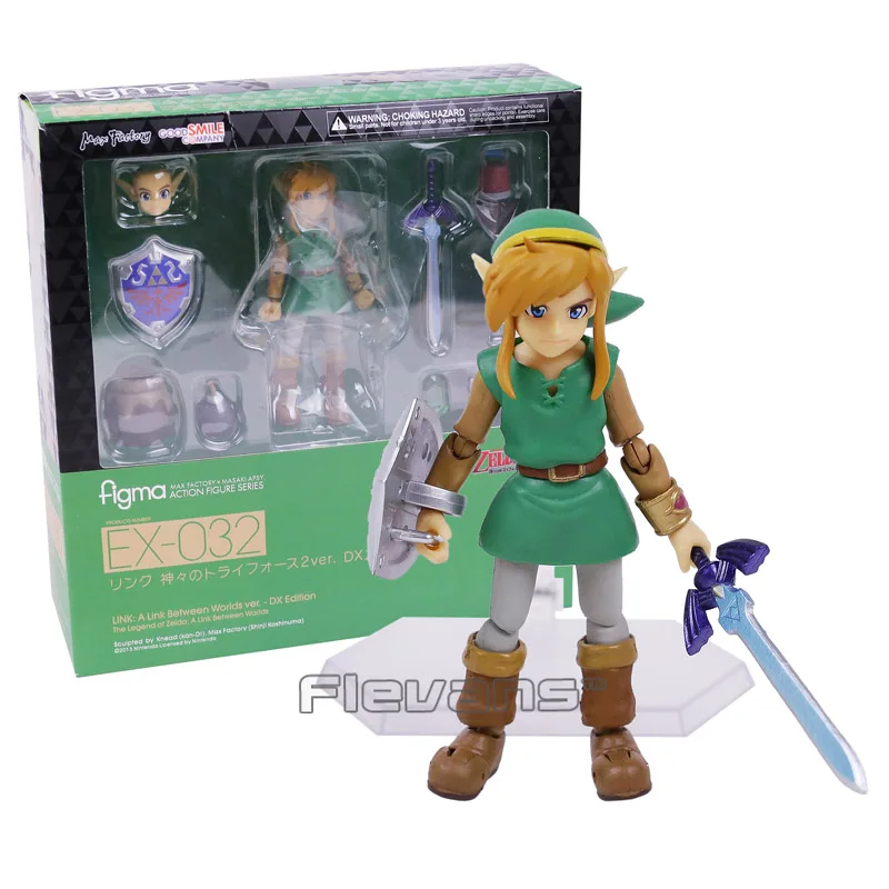 Link A Link Between Worlds Figma EX-032 PVC Action Figure Model Doll Toy Colletible Figurals
Link A Link Between Worlds Figma EX-032 PVC Action Figure Model Doll Toy Colletible Figurals