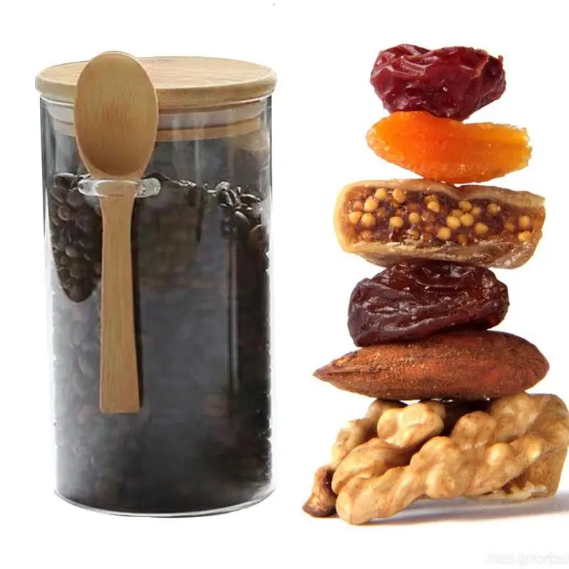 Glass Jar Wood Spoon Transparent Dried Fruit Storage Bottle Kitchen Milk Fruit Organizing Overnight Oats Container Sealed Lid
Glass Jar Wood Spoon Transparent Dried Fruit Storage Bottle Kitchen Milk Fruit Organizing Overnight Oats Container Sealed Lid