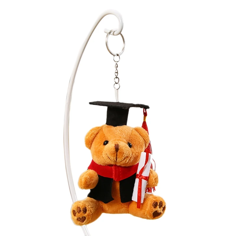 Bear Plush Toy Student Doll Mascot Pendant Doll for Graduation Gifts Company Activities Small Gifts
Bear Plush Toy Student Doll Mascot Pendant Doll for Graduation Gifts Company Activities Small Gifts
