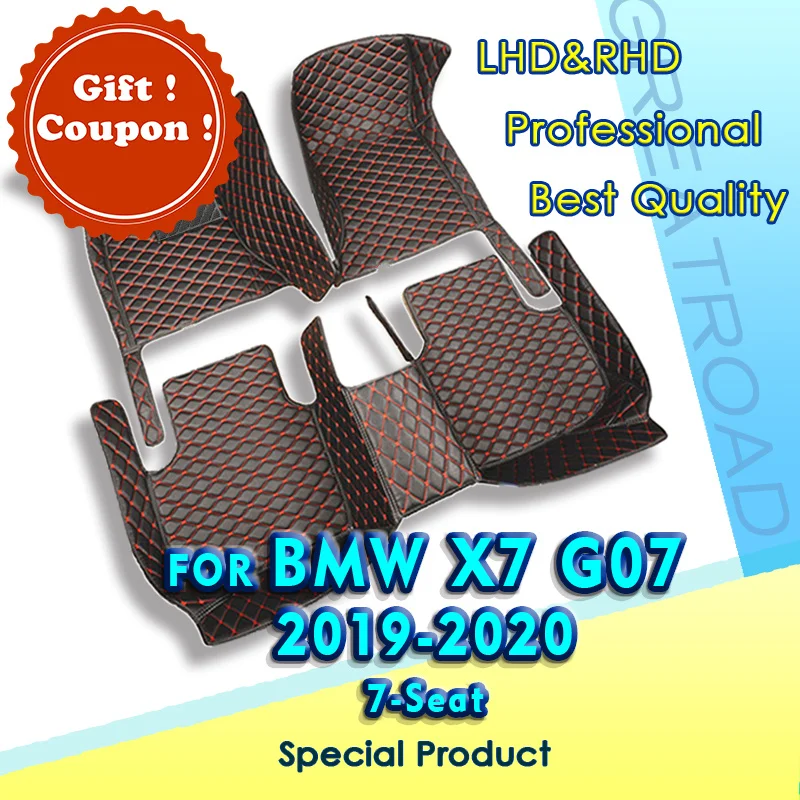 Car floor mats for BMW X7 G07(Seven Seats)G07 2019 2020 Custom auto foot Pads automobile carpet cover interior accessories
Car floor mats for BMW X7 G07(Seven Seats)G07 2019 2020 Custom auto foot Pads automobile carpet cover interior accessories