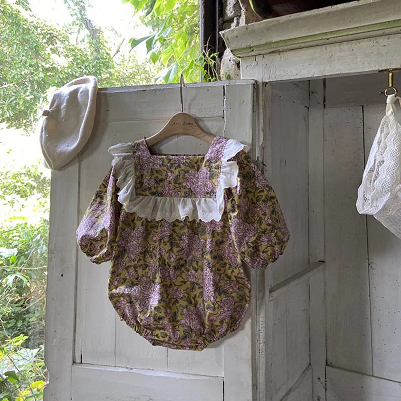 Floral Printing Long Sleeve Romper Jumpsuit Cute Baby Clothing Infant Toddler Girls Clothes Corduroy Spring Autumn New Fashion
Floral Printing Long Sleeve Romper Jumpsuit Cute Baby Clothing Infant Toddler Girls Clothes Corduroy Spring Autumn New Fashion