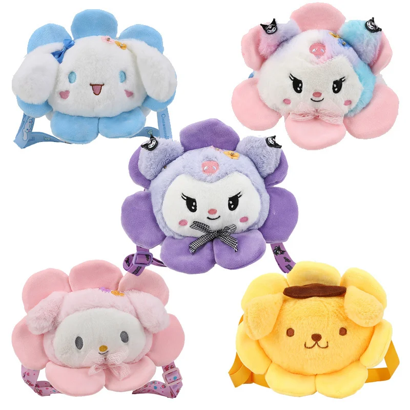 Sanrioed Kawaii Cartoon Sunflower Plush Backpack My Melody Cinnamoroll Kuromi Purin Dog Anime Plushie Storage Bag Cute Girl Gift
Sanrioed Kawaii Cartoon Sunflower Plush Backpack My Melody Cinnamoroll Kuromi Purin Dog Anime Plushie Storage Bag Cute Girl Gift