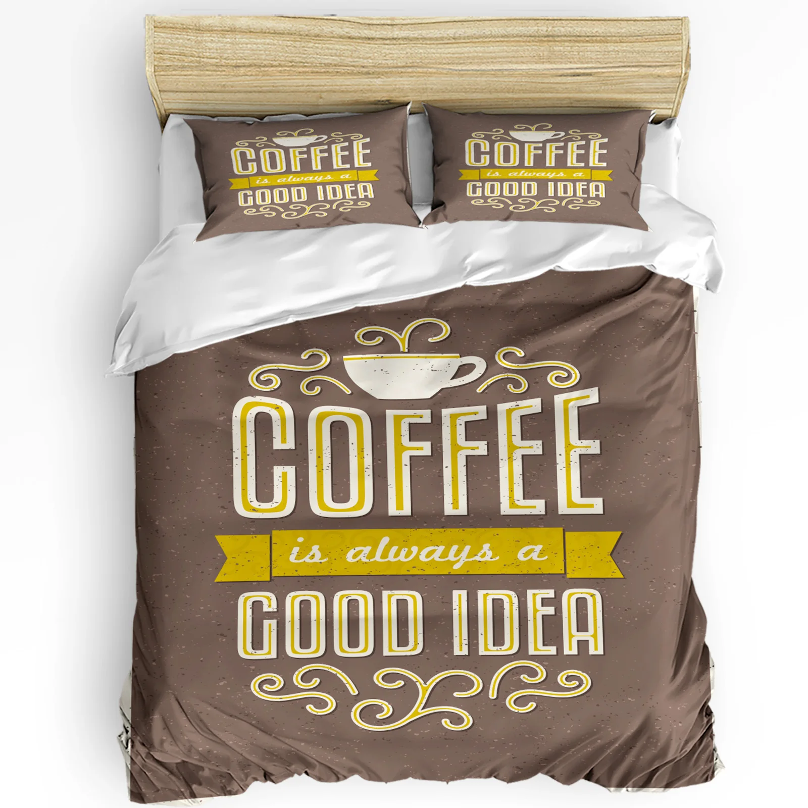 3pcs Bedding Set Coffee Posters Advertise Vintage Home Textile Duvet Cover Pillow Case Boy Kid Teen Girl Bedding Covers Set
3pcs Bedding Set Coffee Posters Advertise Vintage Home Textile Duvet Cover Pillow Case Boy Kid Teen Girl Bedding Covers Set